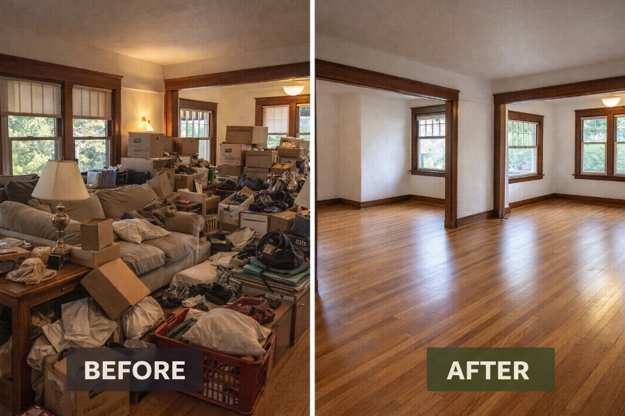 Property cleanout service by JunkGTA