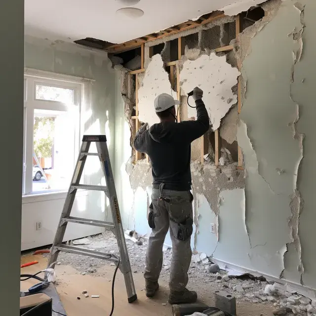 Drywall and framing removal service by JunkGTA